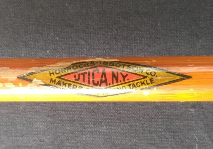 Vara De Pesca Horrocks Ibbotson Co. Utica N. Y. Antiga