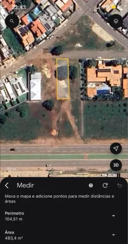 Vendo lote na 305 sul lindeiro