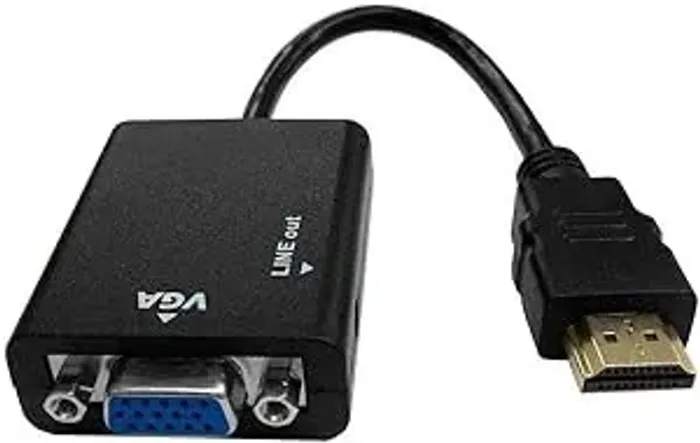 Adaptador HdmiPara Vga (Distribuidora JK Eletrônicos, Honestidade e Qualidade)