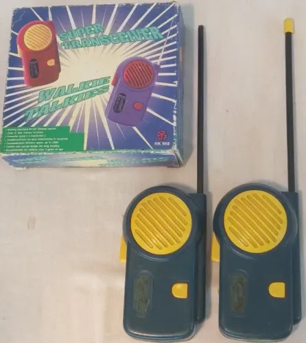 2 Walkie Talkies Original C/Caixa Anos 80/90 (Raro)