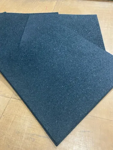 Piso emborrachado academia 50x50 15 mm kit 5 peças