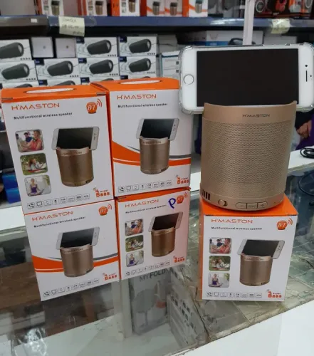 Caixa de Som Bluetooth Portátil H'MASTON com Super Bass
