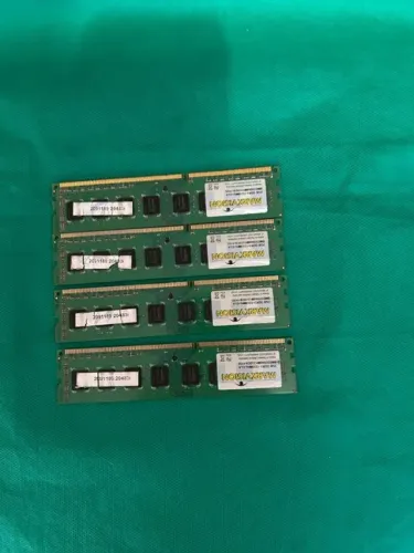 04 memórias DDR 3 - 02 GB-Markivision