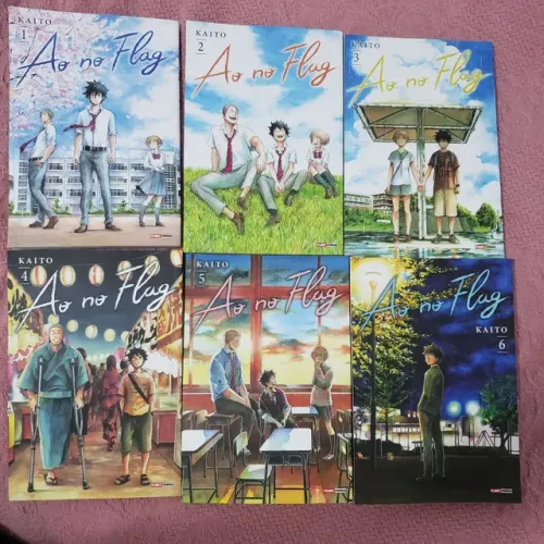 Mangá Ao No Flag 2,3,4,5,6