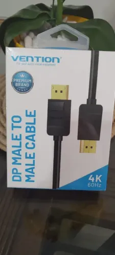 Cabo DisplayPort Macho para Macho 4K 60Hz - VENTION