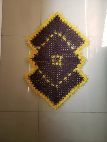Tapete de crochê