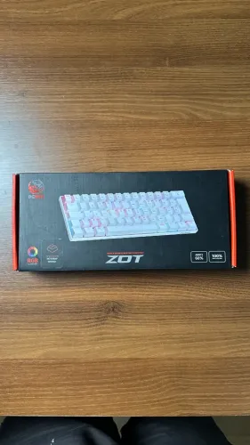 Teclado Mecânico PCYES ZOT - ABNT2 60% RGB Swich Brown