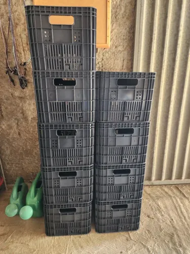 Caixas plásticas para supermercado