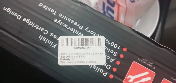 torneira misturador quente fria conforme o texto nao troco