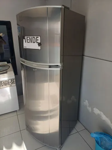 Geladeira dúplex Cônsul inox 450 litros