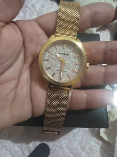 Relógio Akium Feminino Aço ROSE .