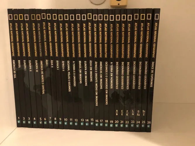 Livros Coleção atlas national Geographic