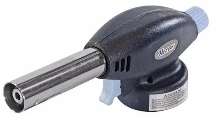 Maçarico Portátil Com Controle Manual acendimento automático