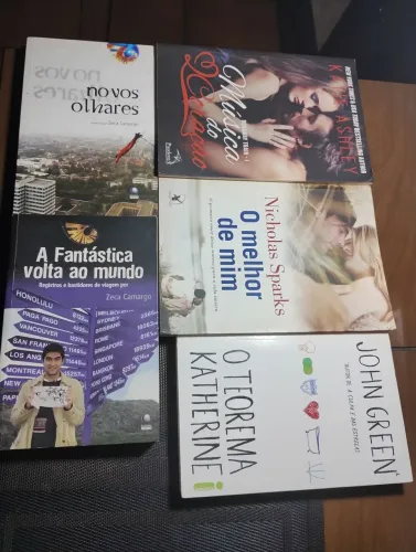 Lote de livros com ótimo preço!