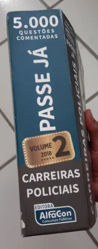 LIVRO QUESTÕES CARREIRAS POLICIAIS ALFACON