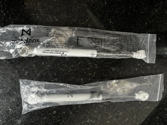 Amortecedor Pistão Metalnox para móveis