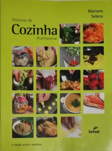 Livro Técnicas de Cozinha Profissional 