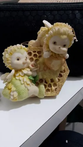 Bibelô antigo abelhas retrô decoração