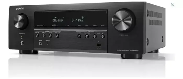 Receiver Denon Avr-s570bt Hdr10+, Dolby Vision 5.2ch - 8k ( 127v )