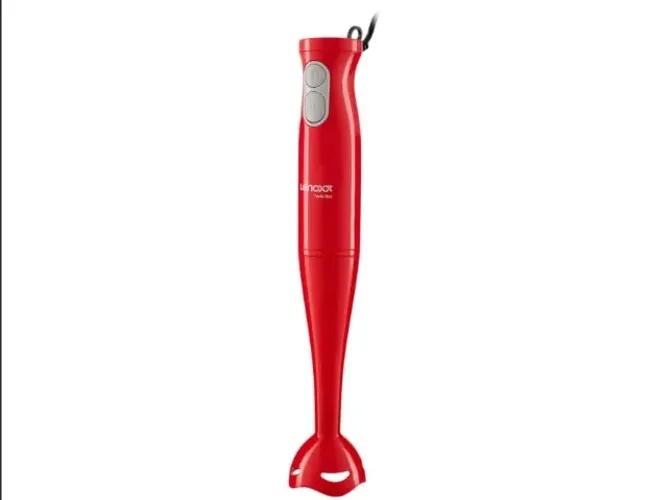 Mixer Lenoxx Facile Red PMX409, 200W, 2 Vel, Vermelho - 110V (NOVO)
