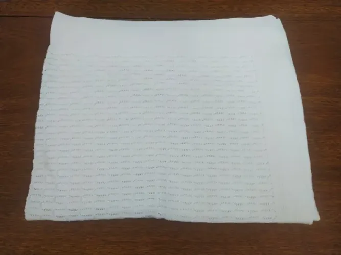Manta Branca Para Bebê
