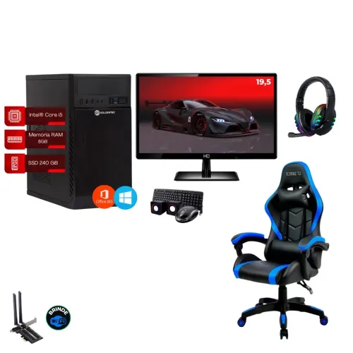 PC Completo + Cadeira 