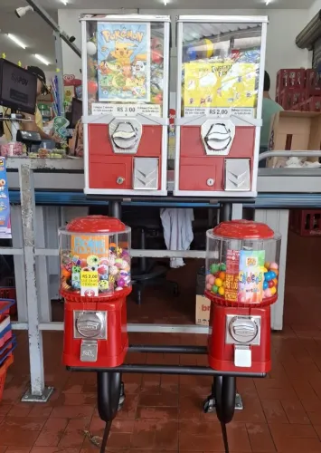 Maquinas de bolinhas rota montada na região de Campinas