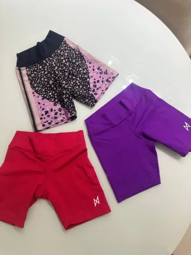 Short fitness infantil