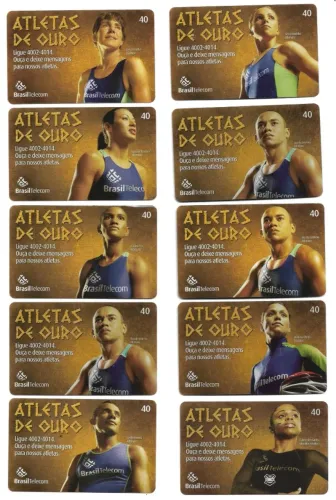 Lote Diversos Cartões Telefônicos Esportes