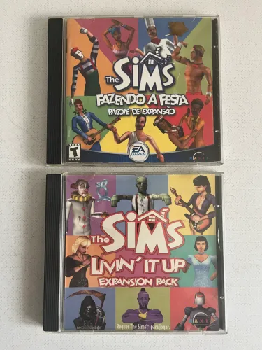 The Sims - Pacotes de Expansão Originais Fazendo a Festa + Livin? It Up (EA Games)