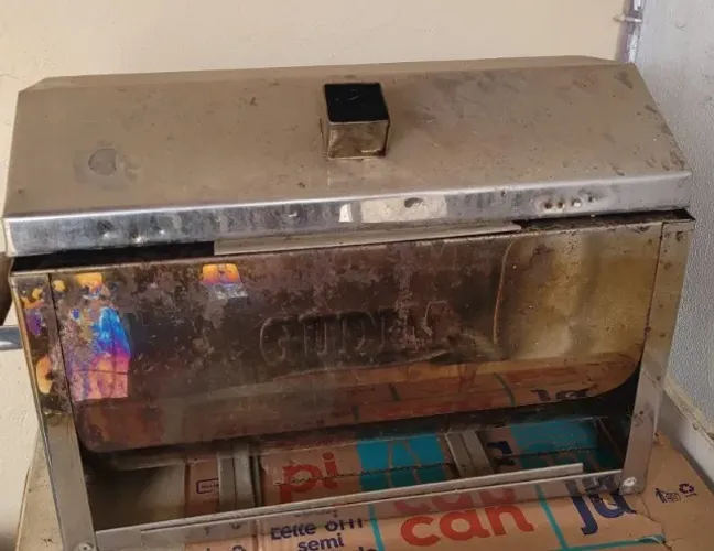 Churrasqueira Bafo Portátil Alumínio