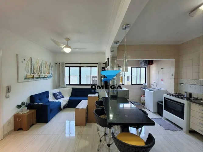 Apartamento à venda na Praia do Tombo - Guarujá SP / Omega Imóveis