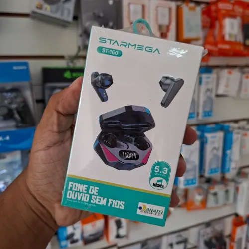 Fone de ouvido gamer Bluetooth rgb - entrega em slz e região