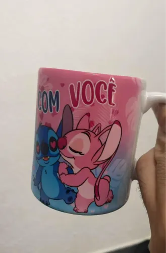 Caneca Lilo e Stich