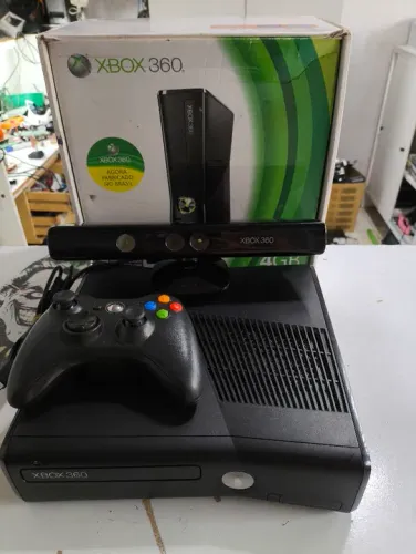 Xbox 360 completo na caixa !! 