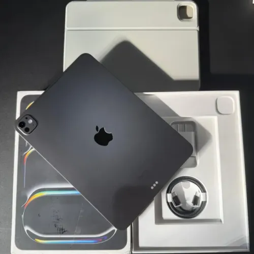SEMI NOVO !!!  IPAD PRO M4 11? 256GB SPACE BLACK + CAPA ESR    APENAS 4 CICLOS   GARANTIA 