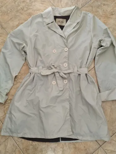 French coat/ CASACO sobretudo BLAN  - Bege - tamanho G