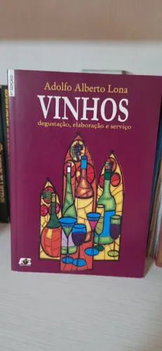 Livro Vinho - Adolfo Alberto Lona