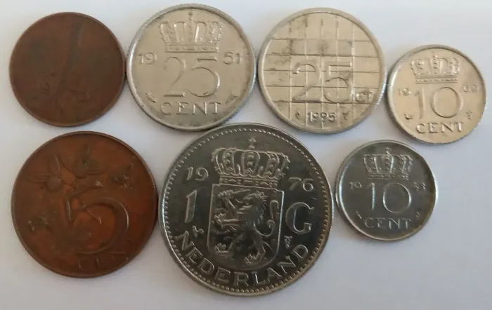 Moedas Antigas da Holanda 