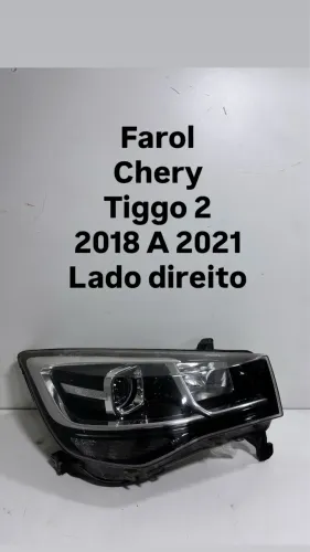 Farol chery tiggo 2 2018 A 2021 lado direito original 