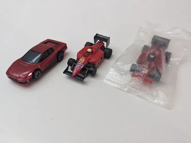 Coleção Carrinho Ferrari F1 e Testarossa Autorama Formula TYCO - Estrela