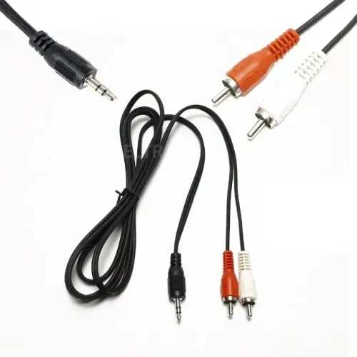 Cabo Auxiliar P2 Macho X Rca Macho Audio 1,5m Som