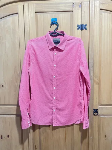 Camisa social rosa - Tamanho P