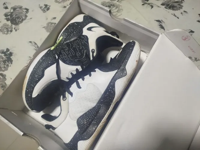 Tênis Nike Paul George PG5 - Oreo Seminovo - 41. OLX PAY