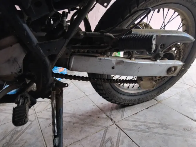 Moto com documento e recebido só é atrasada