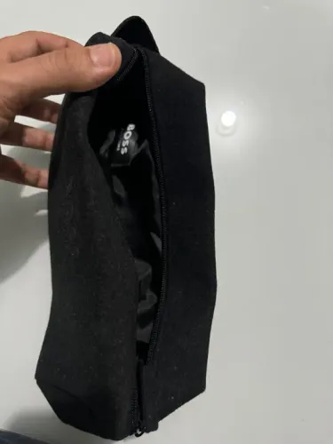 Necessaire Hugo Boss Original Preta Nova 