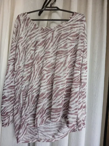 Blusa malha leve transparencia - tam GG - nova