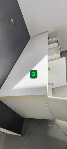 Balcão MDF alto padrão Romanzza suspenso ótimo estado