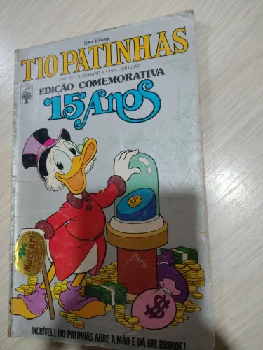 Gibi comemorativo 15 anos TIO PATINHAS - ANO 1978