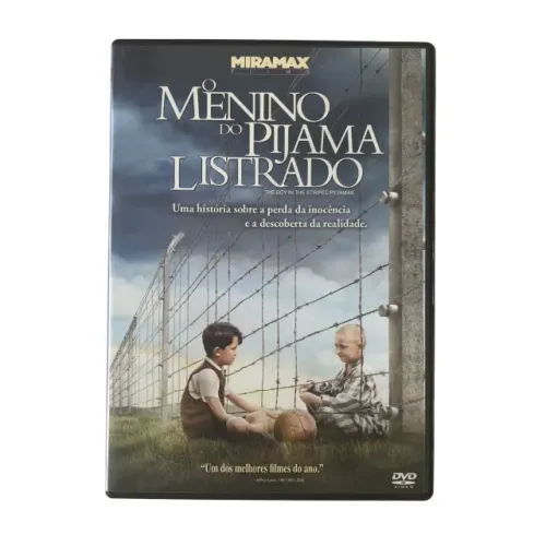 DVD O Menino Do Pijama Listrado Original - Físico